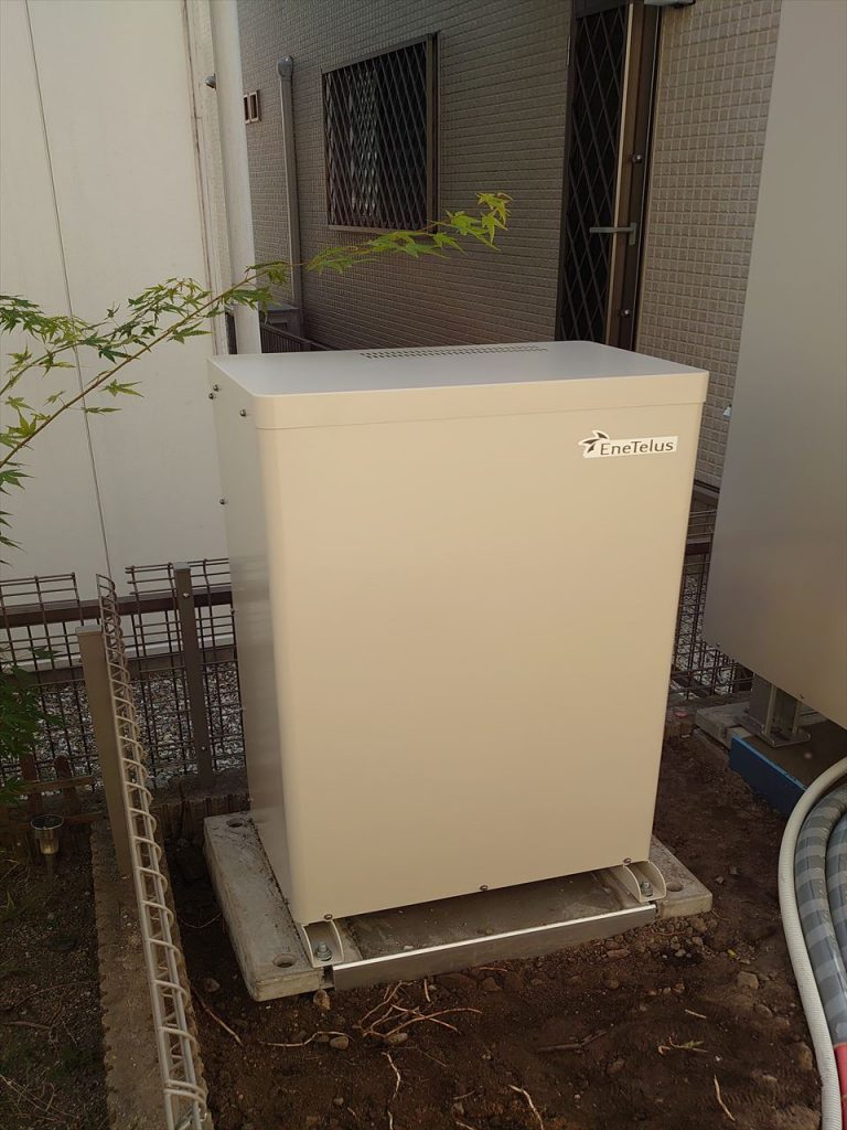 小牧市　H様　蓄電システム、エコキュートシステム