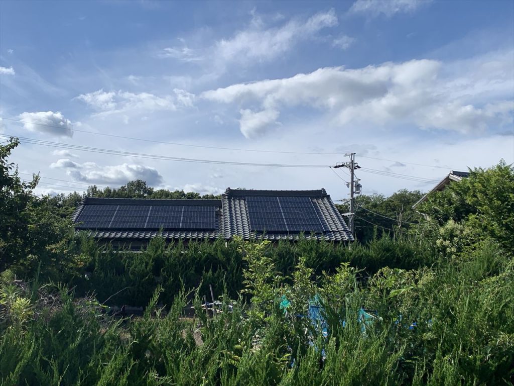 日進市　H様　太陽光発電システム