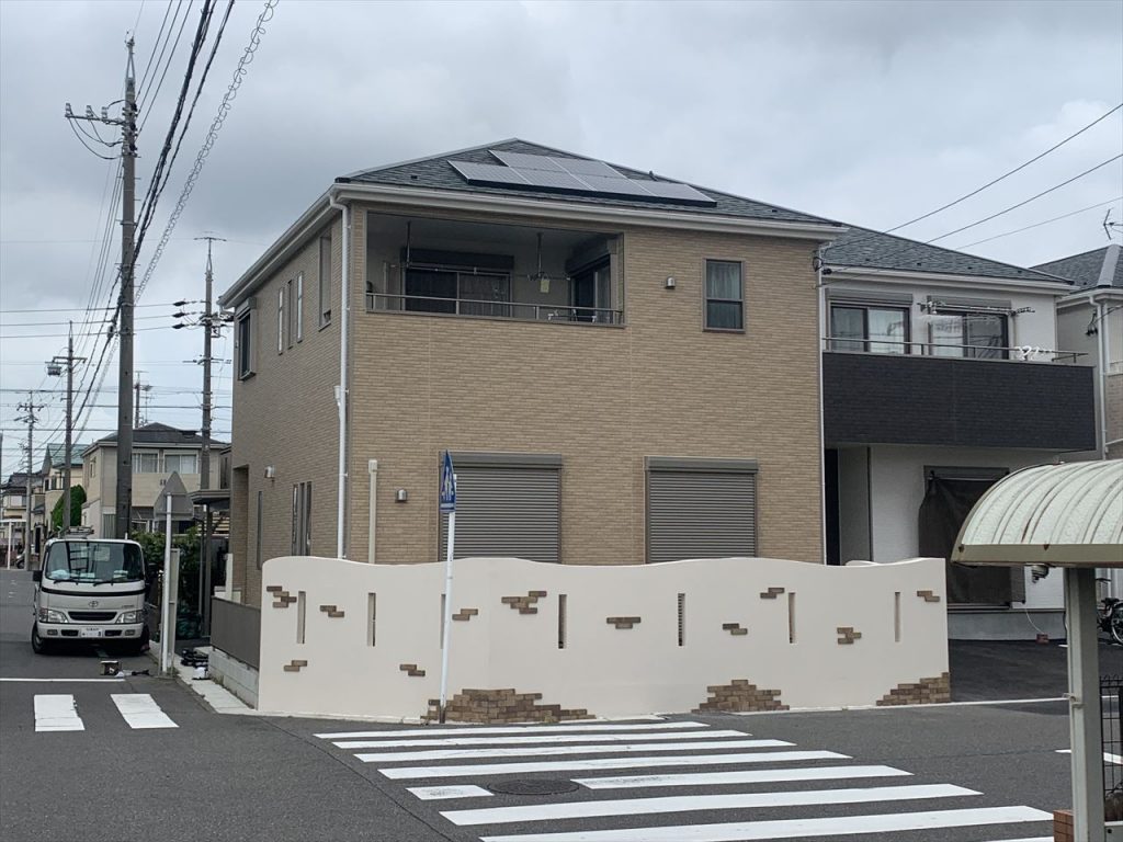 春日井市　H様　太陽光発電システム