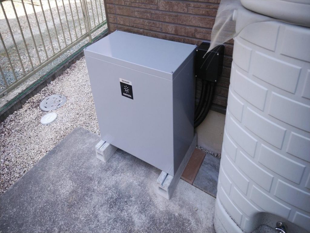 新城市 K様 蓄電システム、エコキュートシステム