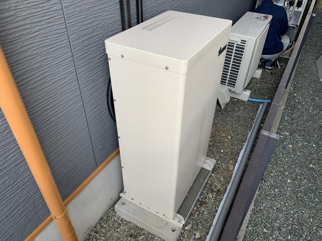 豊橋市 S様 蓄電池システム、エコキュートシステム