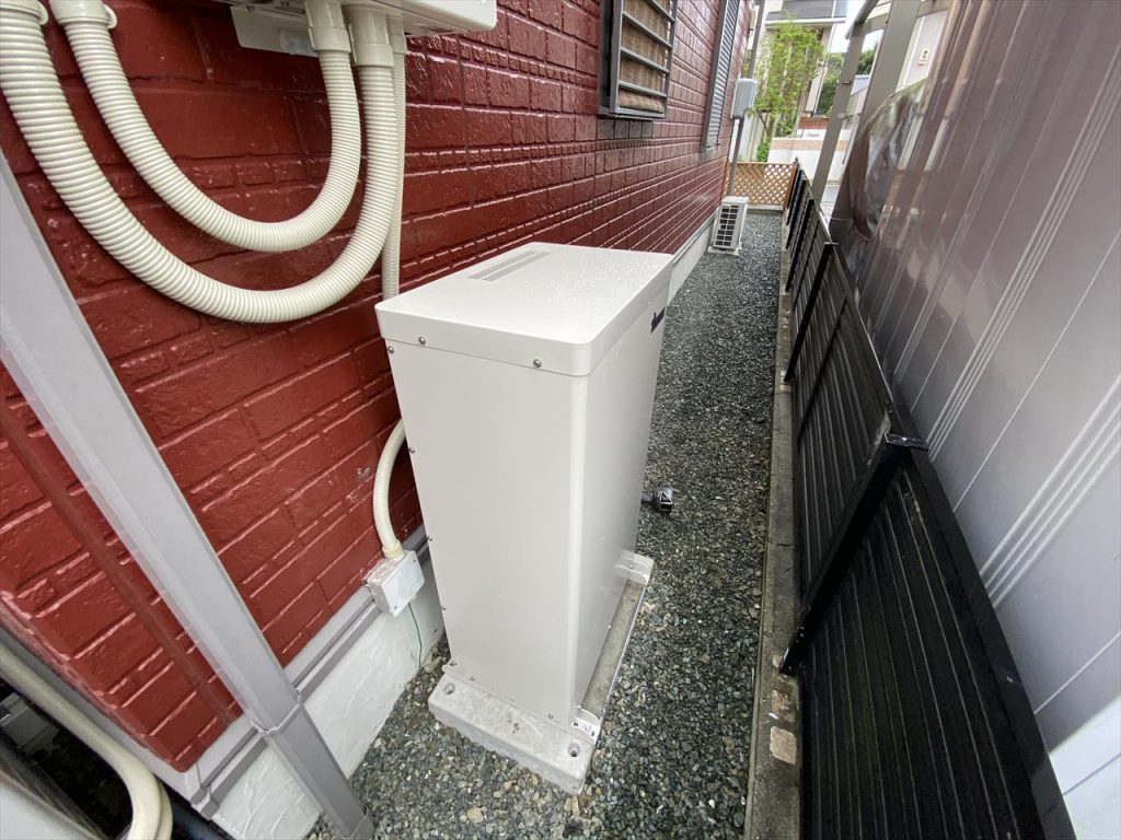 豊橋市　K様　蓄電システム、エコキュートシステム
