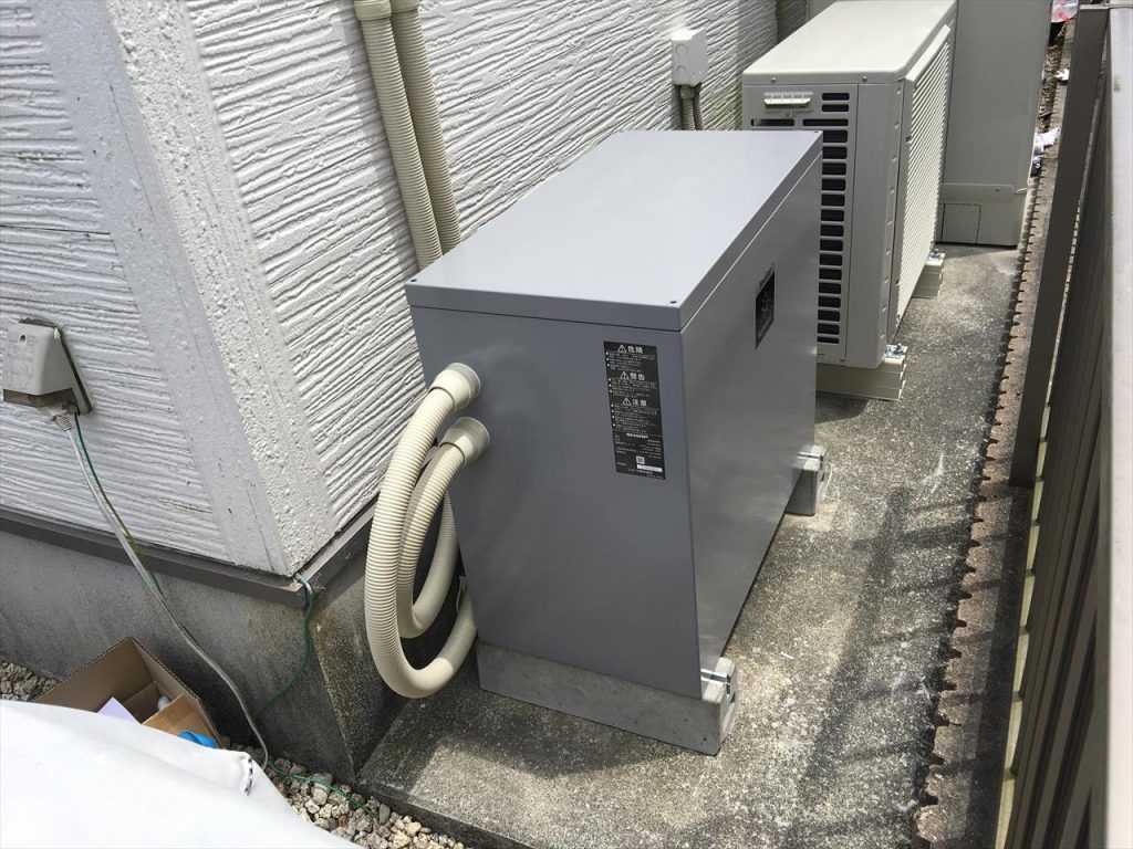 桑名市 M様 蓄電システム、エコキュートシステム