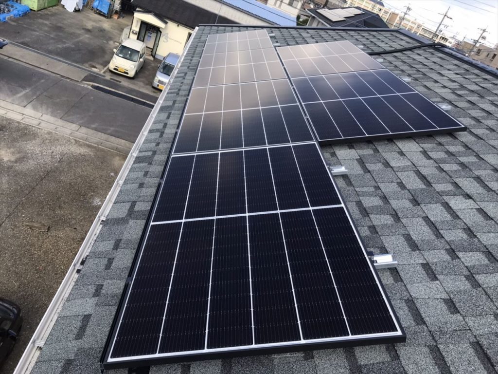 名古屋市北区 E様 太陽光発電システム・蓄電システム