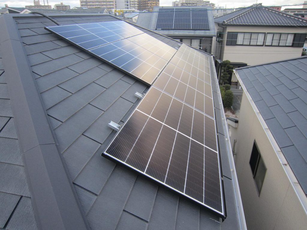 福岡市南区　M様　太陽光発電システム