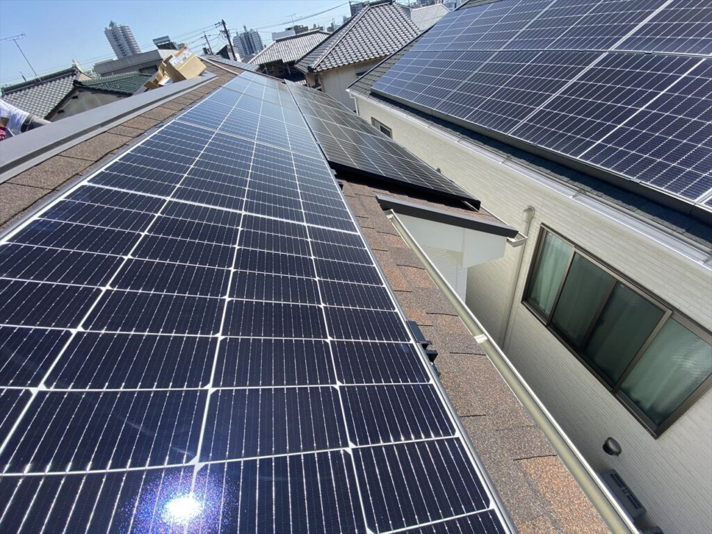 名古屋市北区 K様 太陽光発電システム・蓄電システム