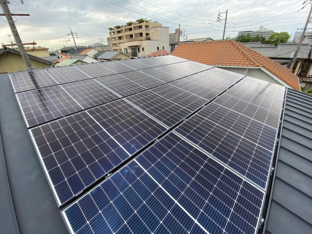 名古屋市港区 K様 太陽光発電システム・蓄電システム