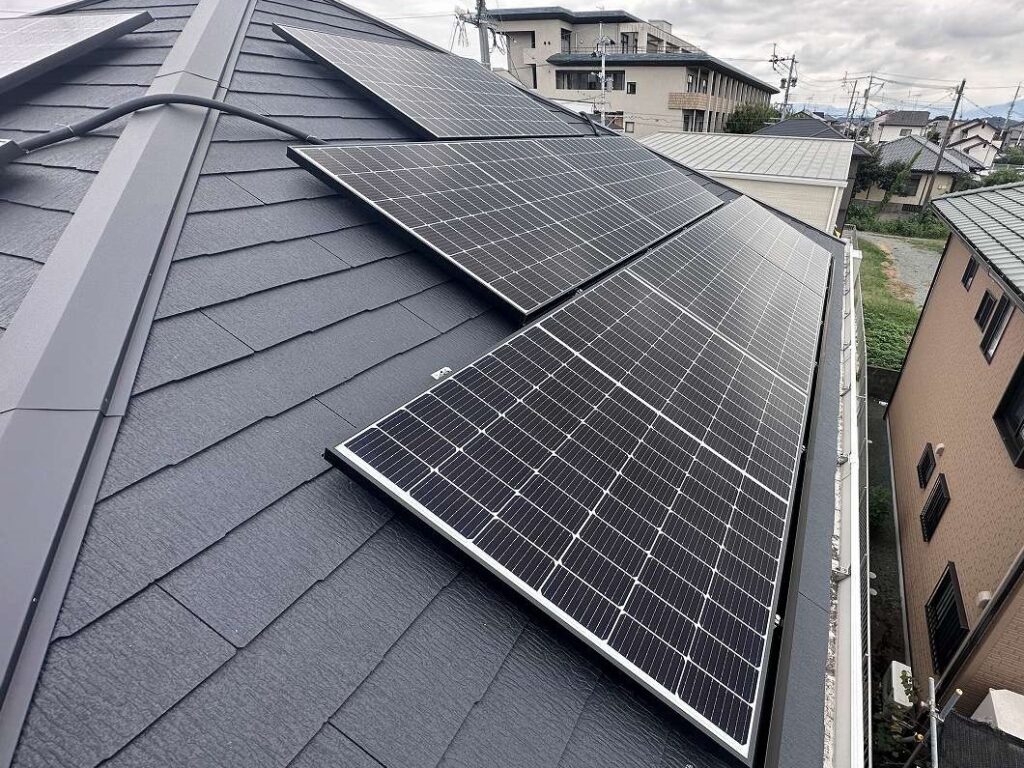 熊本市東区 F様 太陽光発電システム・蓄電システム