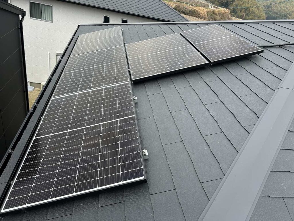 熊本市北区 I様 太陽光発電システム・蓄電システム