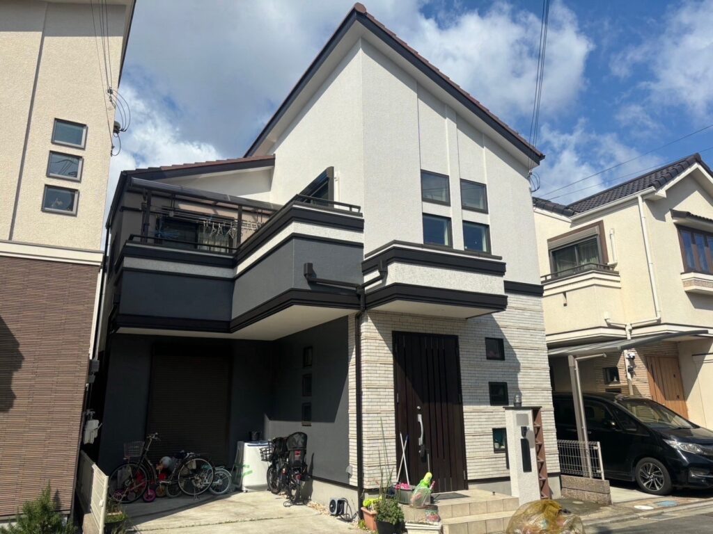 尼崎市　U様　外壁塗装