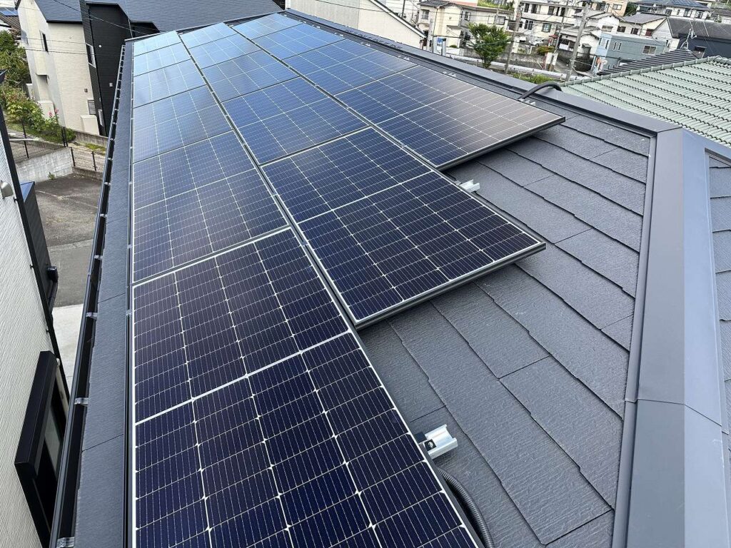 太宰府市　N様　太陽光発電システム・蓄電システム