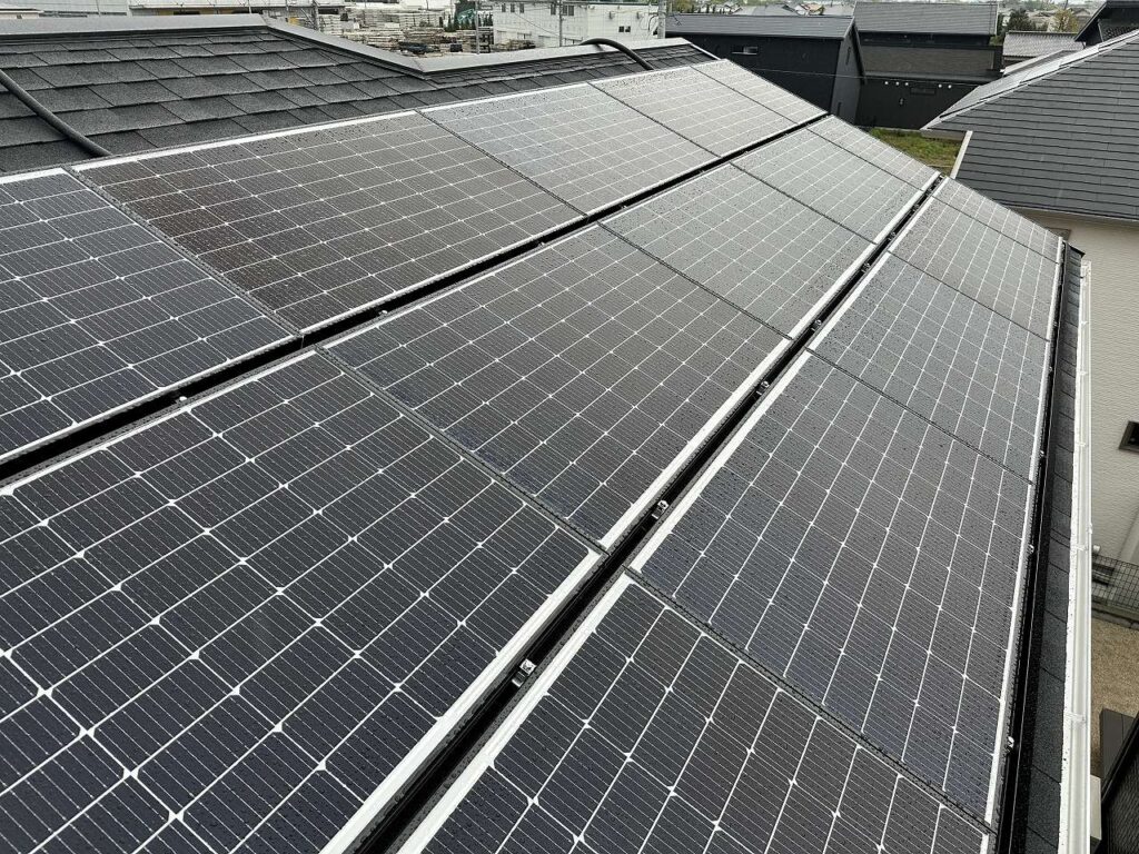三井郡大刀洗町　I様　太陽光発電システム・蓄電システム