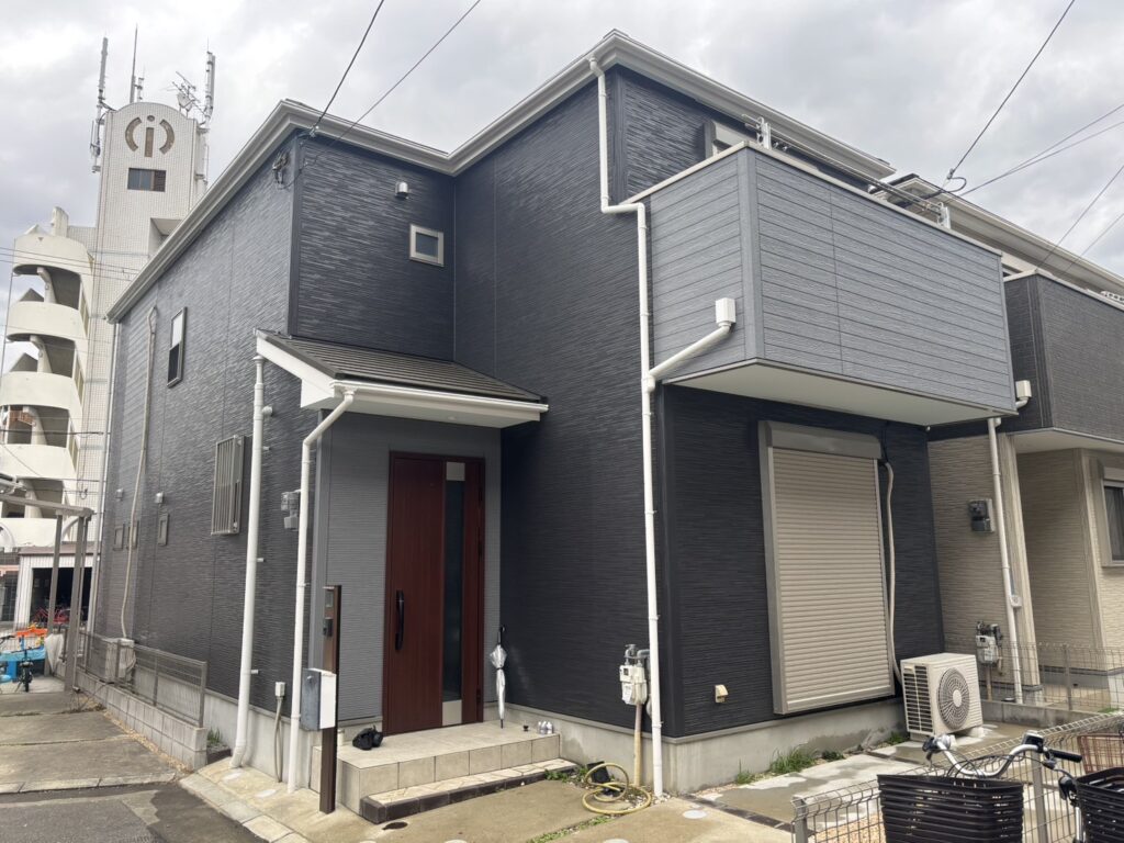 尼崎市　K様　外壁塗装のビフォーアフター